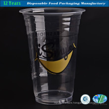 Transpartent Milkshake Plastic Cup with Good Quality